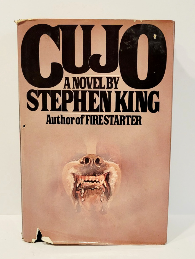 Stephen King Cujo 1981 Hardcover w/DJ First Edition