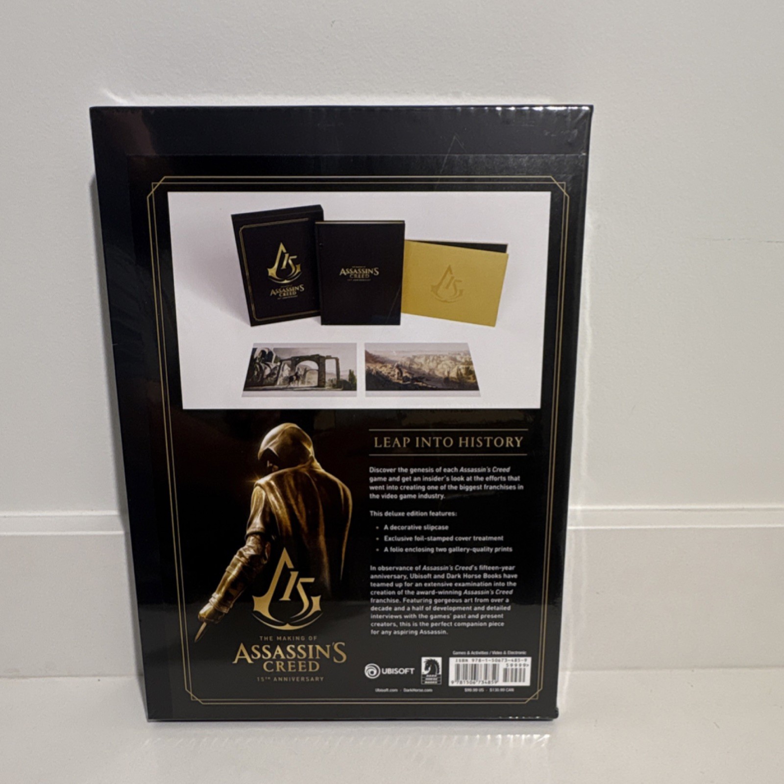 Dark Horse Making of Assassin’s Creed 15th Anniversary Deluxe Ed HC 2023 Calvin