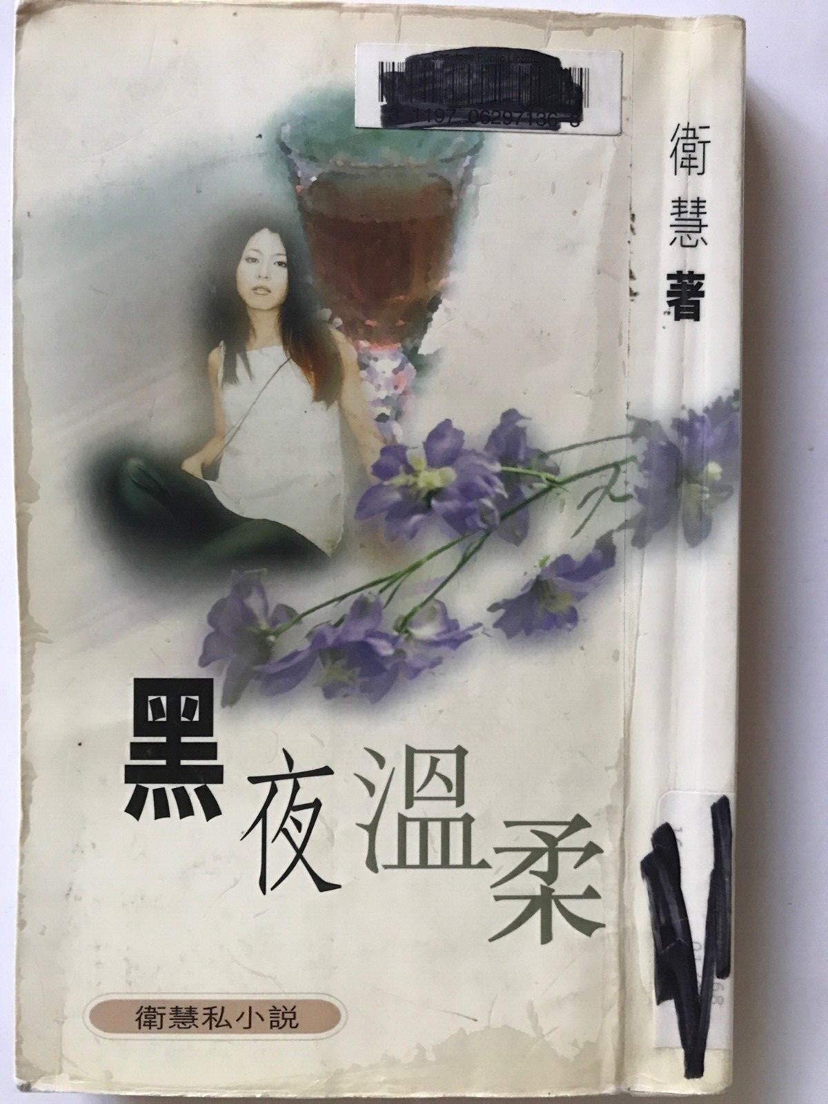 黑夜温柔 Hei Ye Wen Rou by 卫慧, Published by 天地图书有限公司 2000， 260 pages