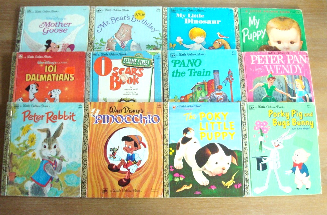 A Little Golden Book Lot of 110 Books / 120 Stories