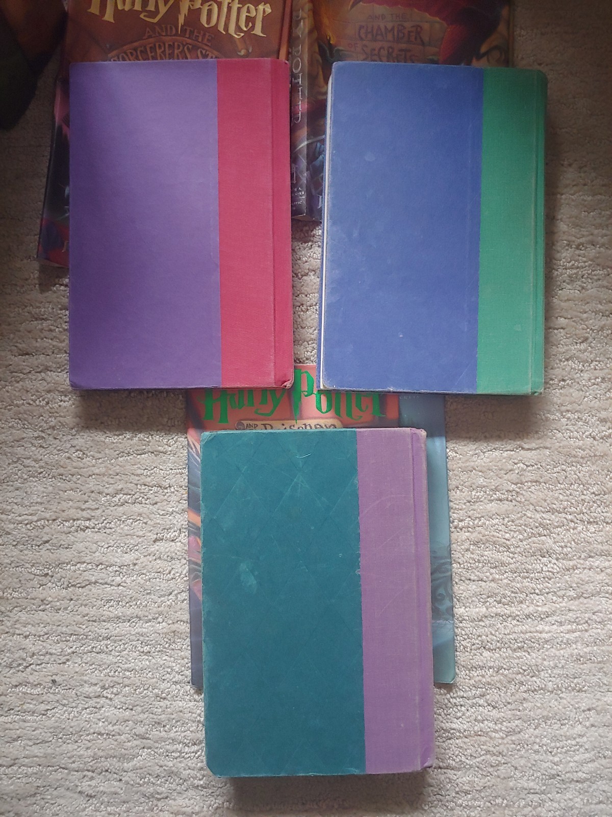 Harry Potter Series, Books 1-7, 1st American Ed, Hardcover, READ DESCRIPTION