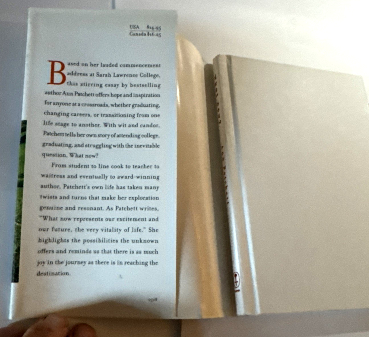 Ann Patchett – 2 books: “What now?’ & “Run” (2007) SIGNED both Hc, 1st ed.