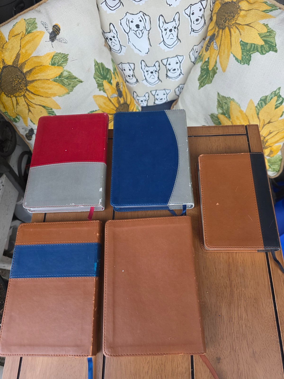 DAVID JEREMIAH Leather Devotional Book Lot of 5 CHRISTIAN BIBLE STUDY Books