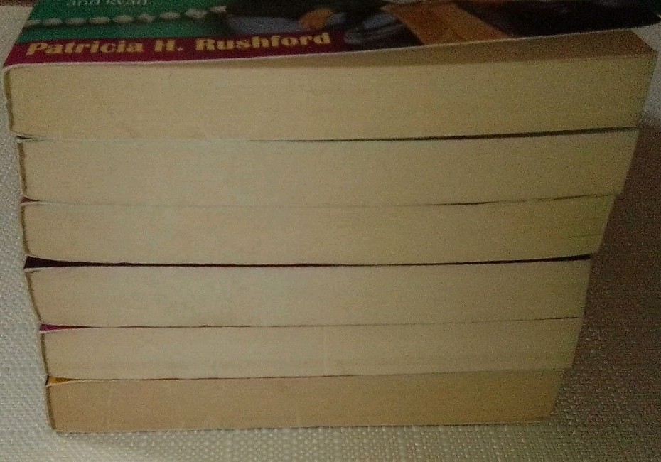 Jennie McGrady Mystery #1-4_#6, #8_ By Patricia H Rushford Book Lot 6 Paperback
