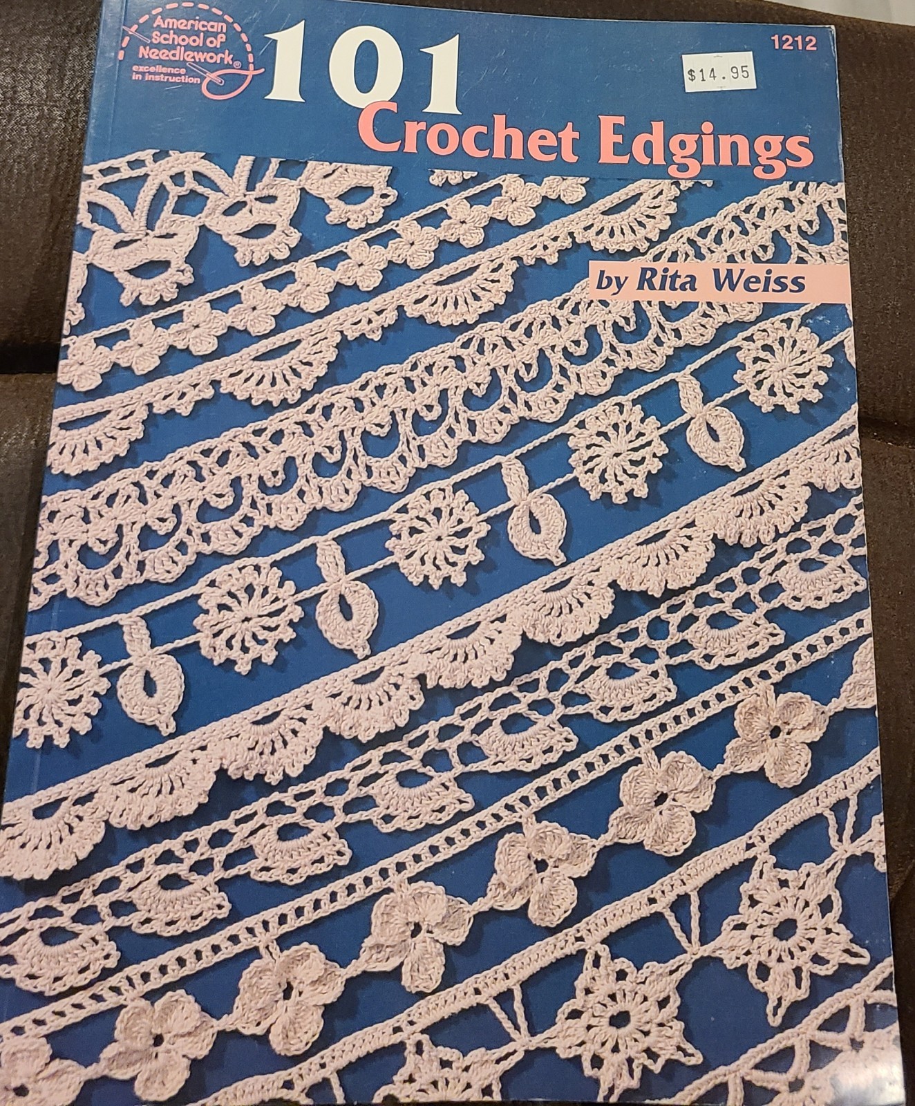 101 CROCHET EDGINGS Rita Weiss Excellent Condition