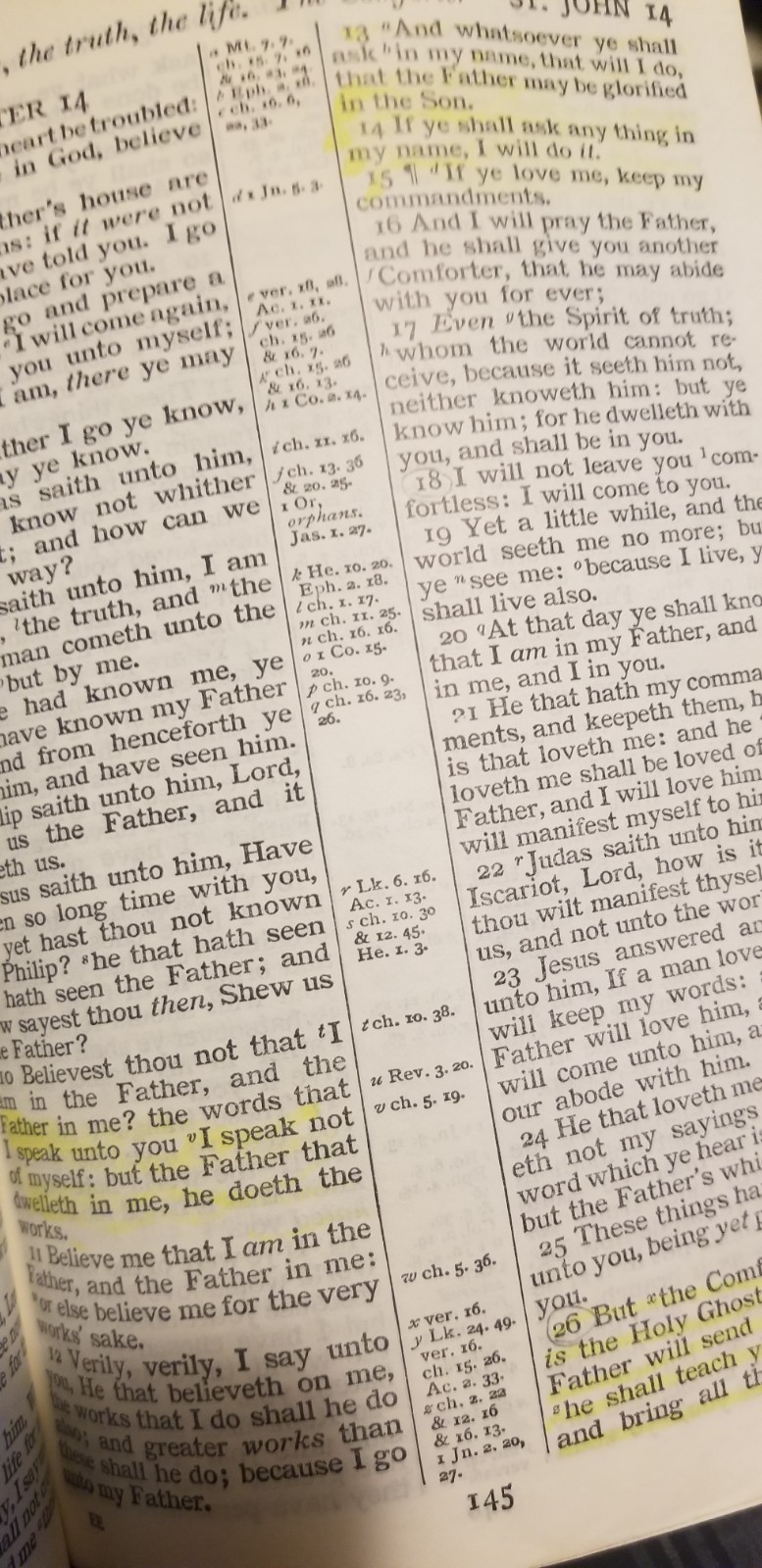 1977 LDS Quad Scriptures Holy Bible Book of Mormon Brown Leather Tabs 7” x 5”