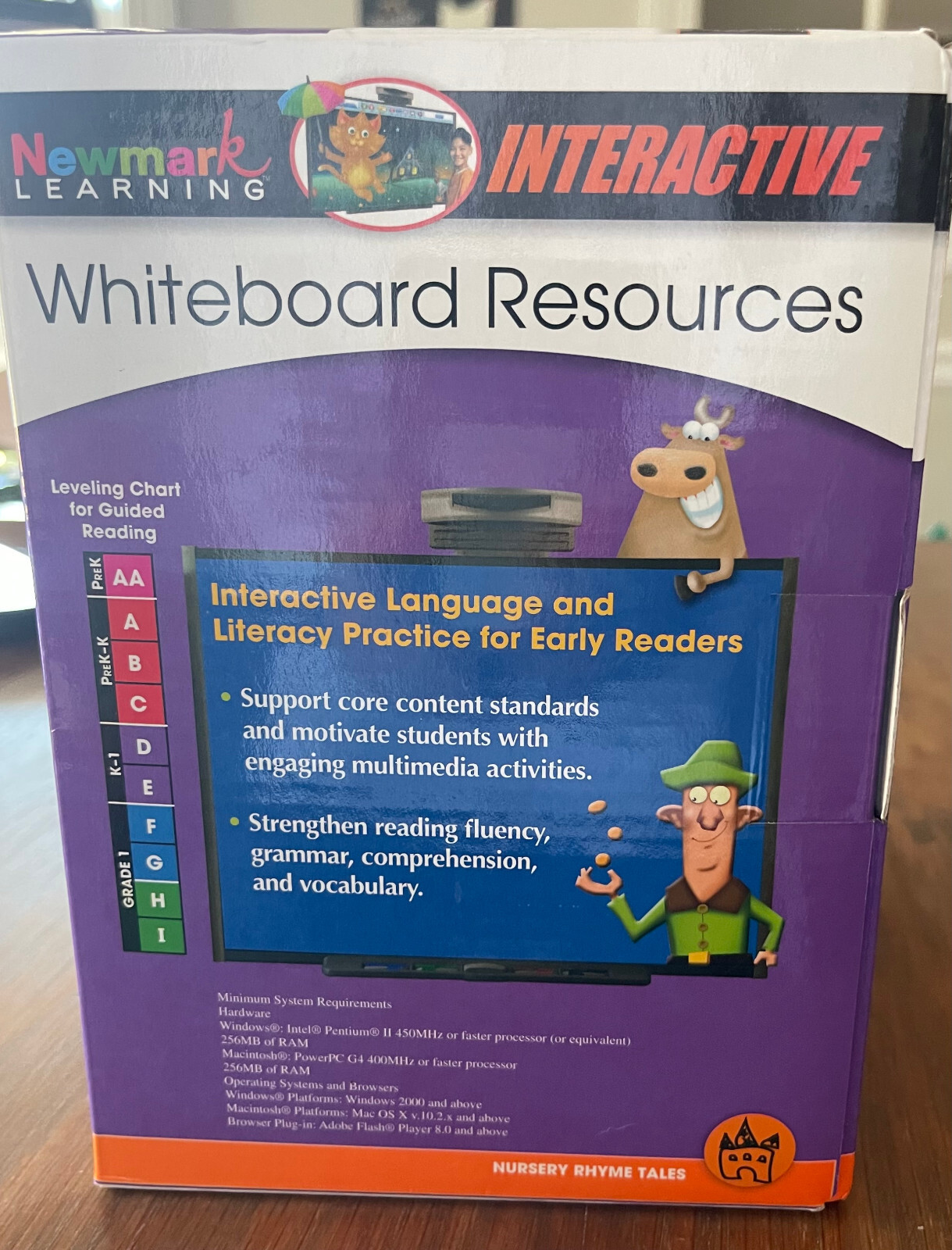 Newmark Learning Interactive Whiteboard Resources Vol. 2- 12 interactive CD-Roms