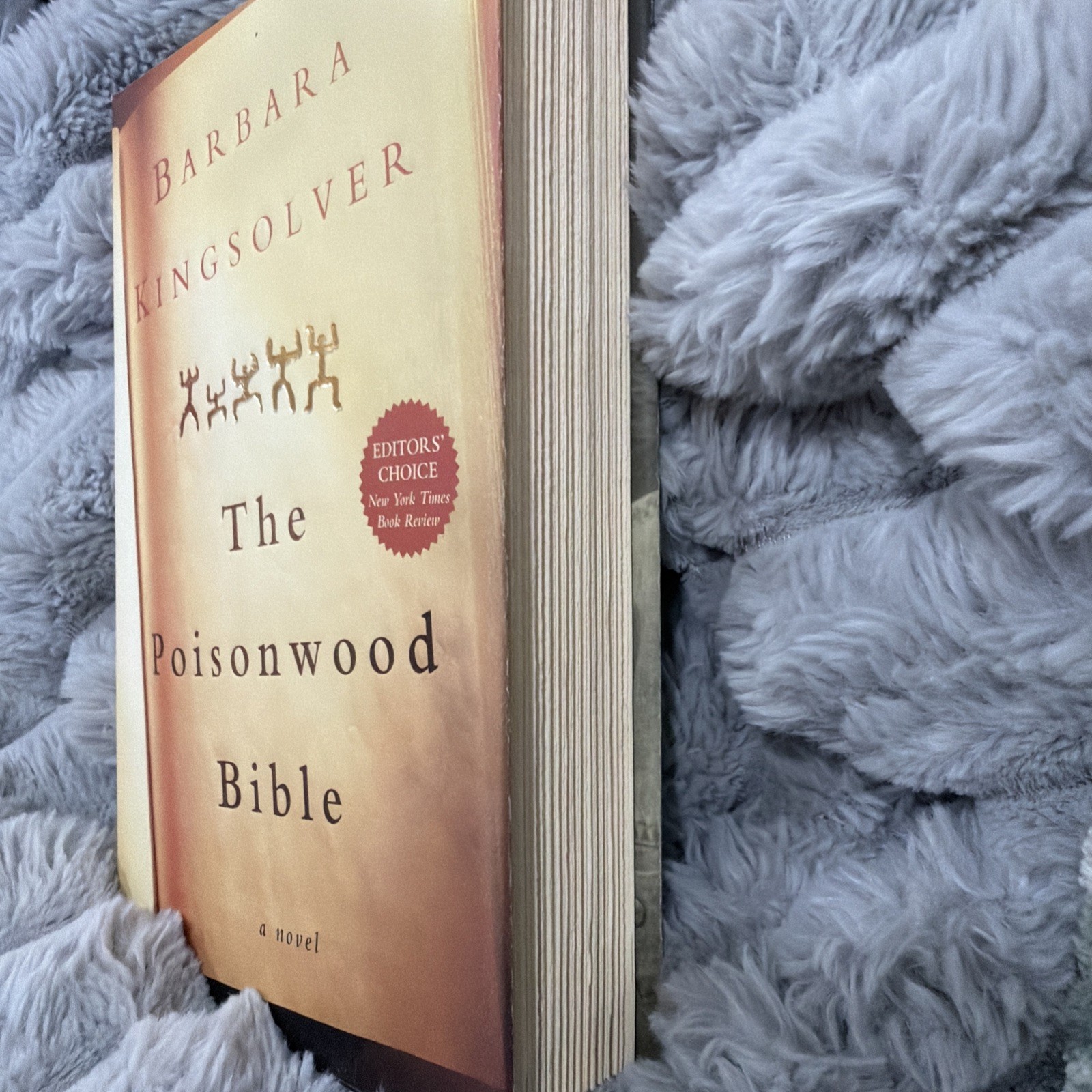 Poisonwood Bible Barbara Kingsolver 1998 First Edition HarperCollins Novel