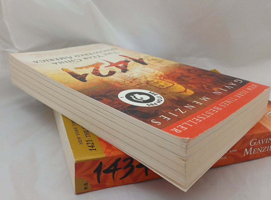 Bundle of 2 – 1421 & 1434 by Gavin Menzies Trade Paperbacks
