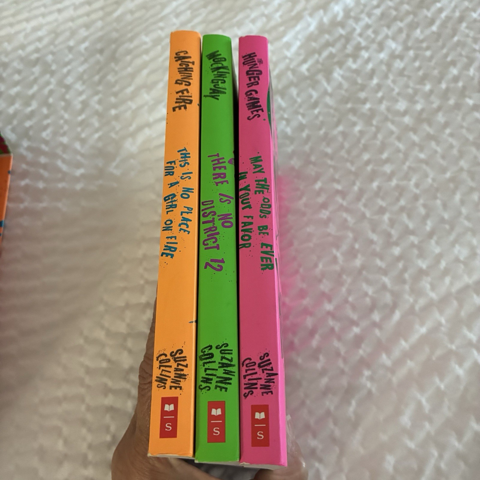 Rare Hunger Games Trilogy: Propaganda Edition 3 Book Box Set Very Good Condition