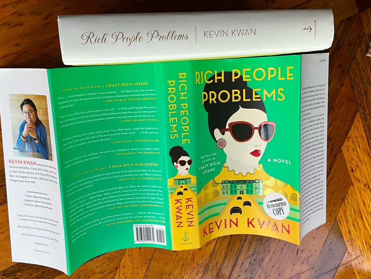 Kevin Kwan- Rich People Problems -SIGNED 1st/1st 2017 HC/DJ Unread
