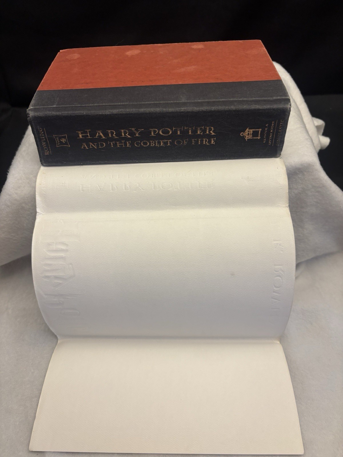 TRUE 1st Edition 1st Print Book Harry Potter Goblet of Fire Errors Pg 291 & 667