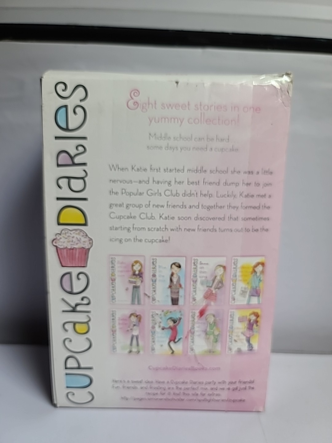 Cupcake Diaries Complete Set 1-8 Coco Simon Kids Chapter Books Lot Box Set