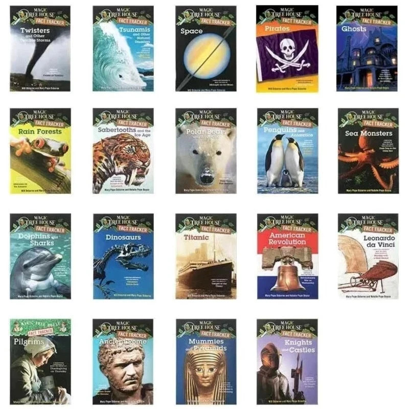 Magic Tree house Fact Tracker Series Collection 44 Books DHL EXPRESS