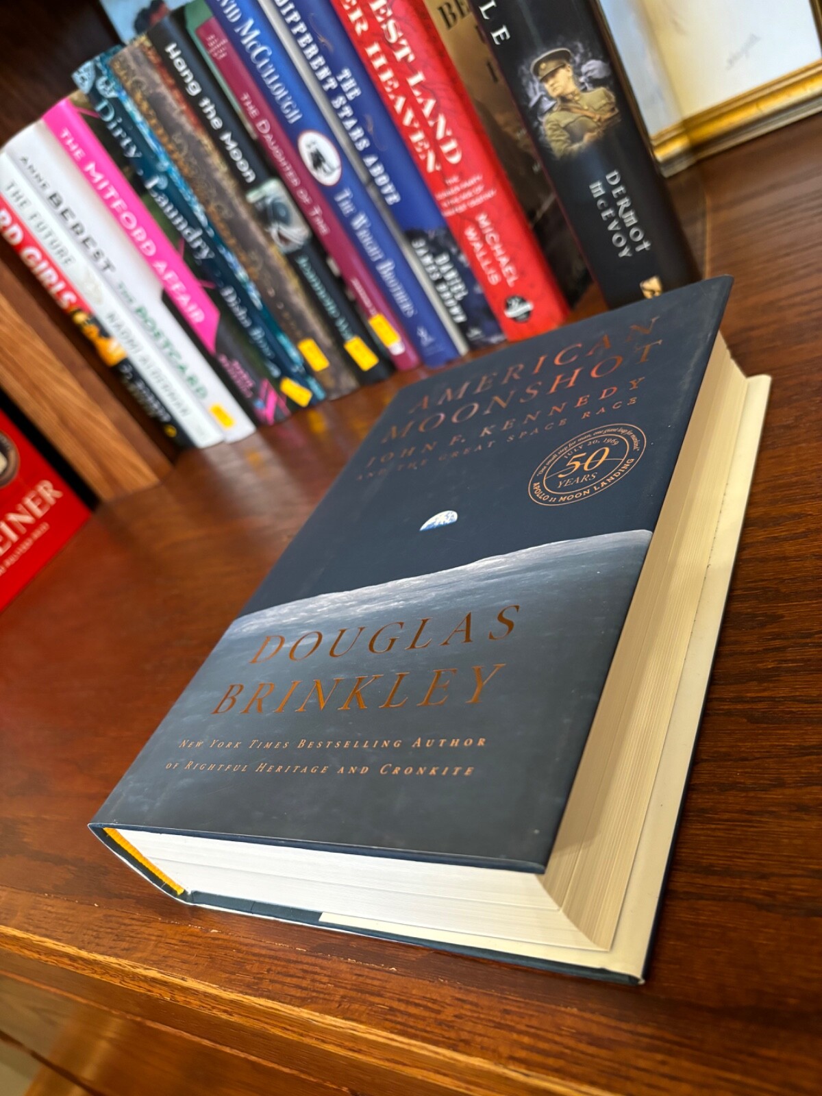 American Moonshot. Douglas Brinkley. 1st HC Ptg Harper 2019. Fine Unread