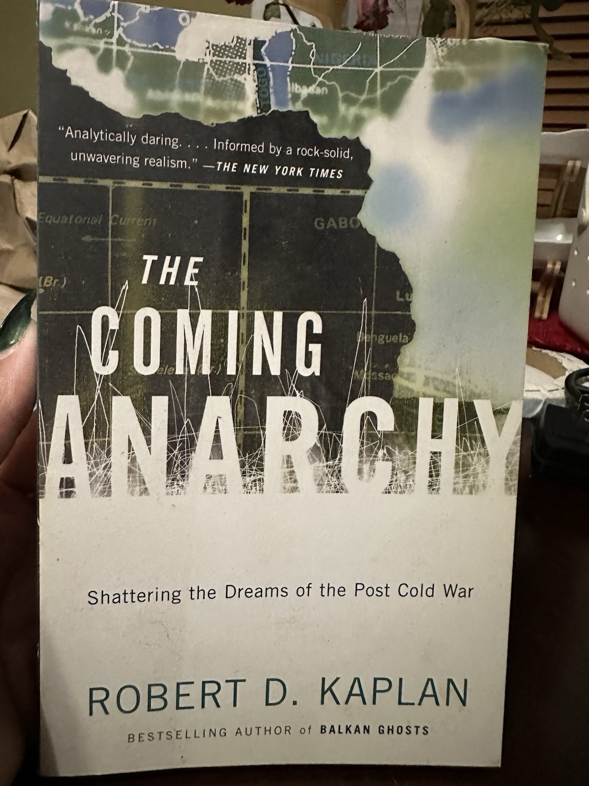 Robert D. Kaplan The Coming Anarchy Trade Paperback 2001 224p Political Sci