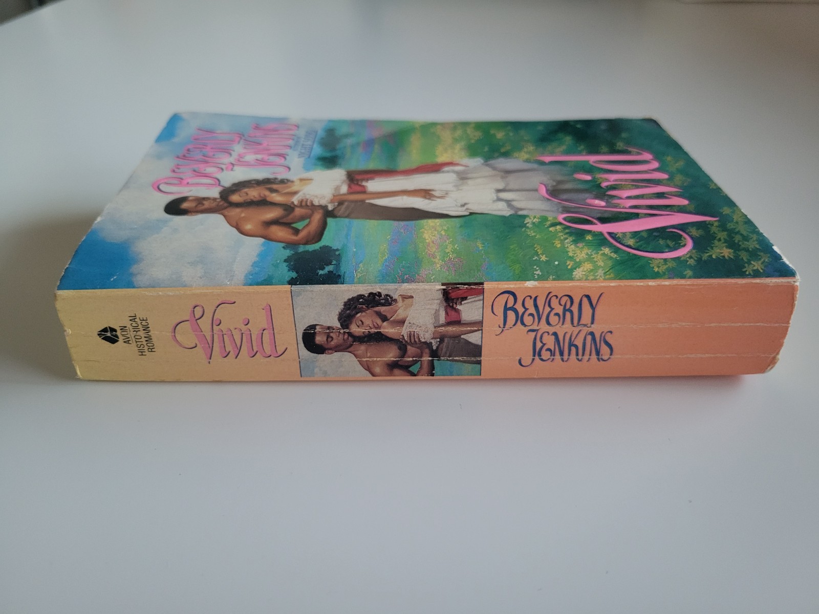 1995 VIVID BEVERLY JENKINS PAPERBACK 1ST EDITION COVER ROMANCE FIRST AVON VTG