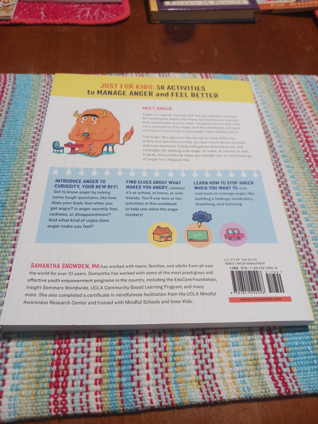 Anger Management Workbook for Kids: 50 Fun Activities to Help Children St – GOOD