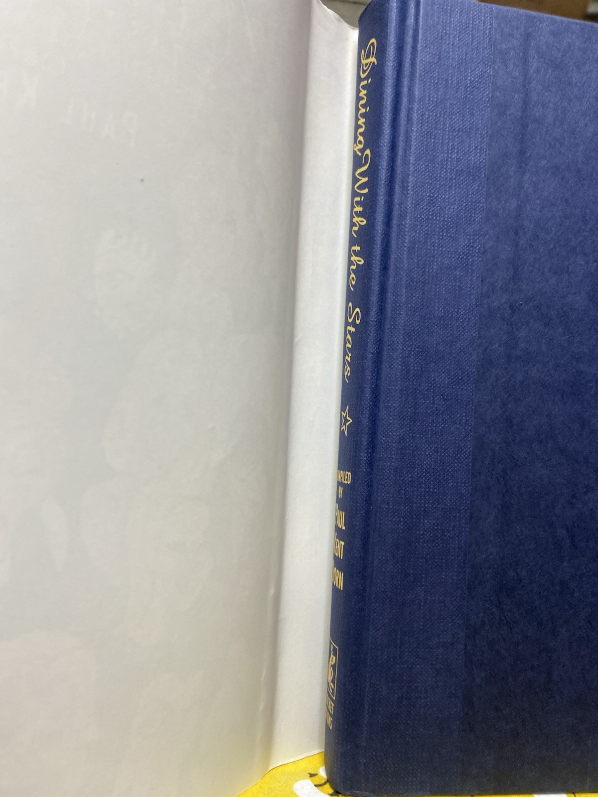 Dining with the Stars -A Taste of the Best Paul Kent Dorn 1998 Cookbook Hardback