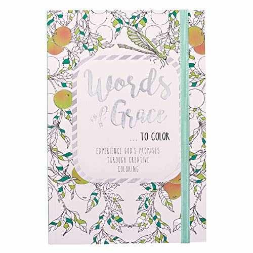 Color Bk Words of Grace – Paperback, by Christian Art Gifts – Very Good