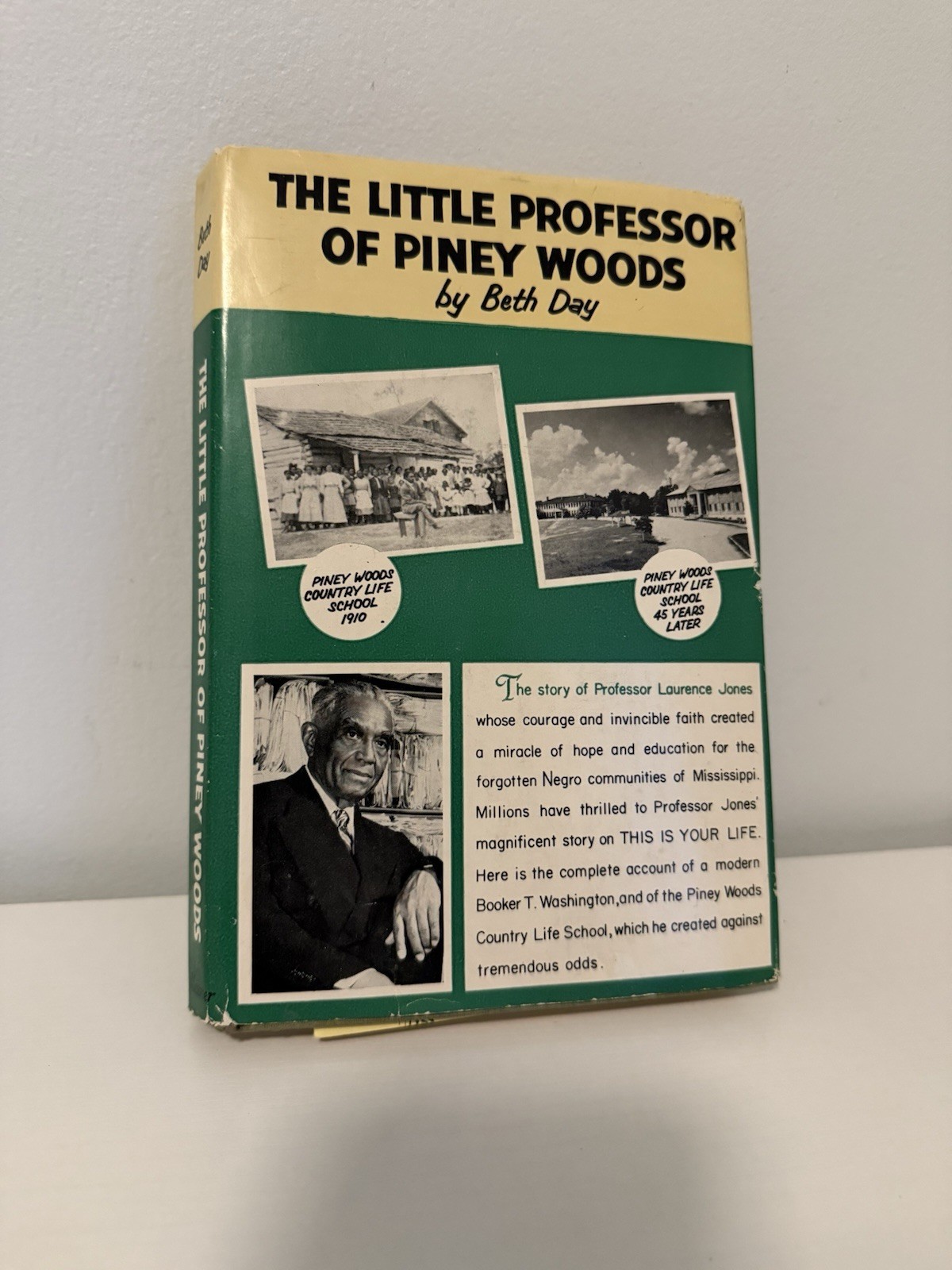 Beth Day LITTLE PROFESSOR OF PINEY WOODS 1955 HC/DJ 1st + Bonus Pamphlet