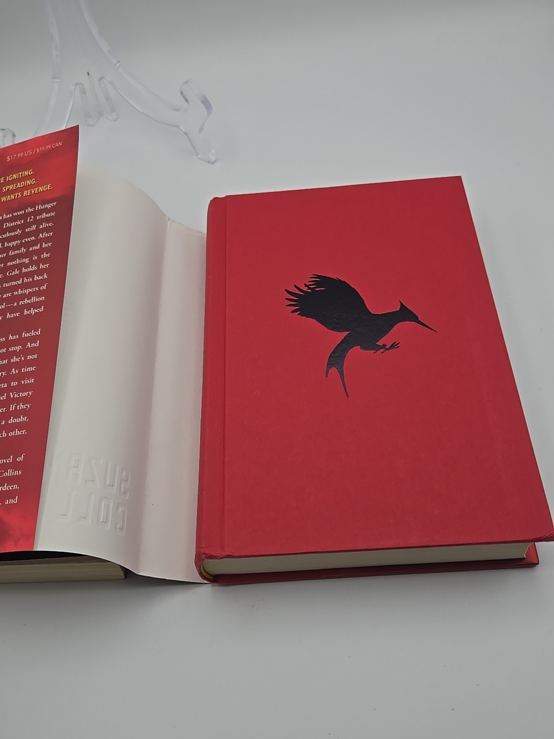 Hunger Games Books #1 And #2 – Book 1 Paperback, Book 2 Hardcover With Dustcover