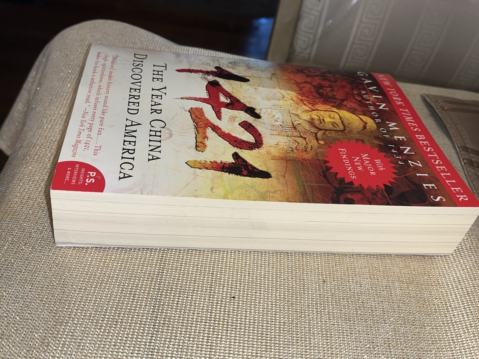1421 The Year China Discovered America by Gavin Menzies Paperback History Good
