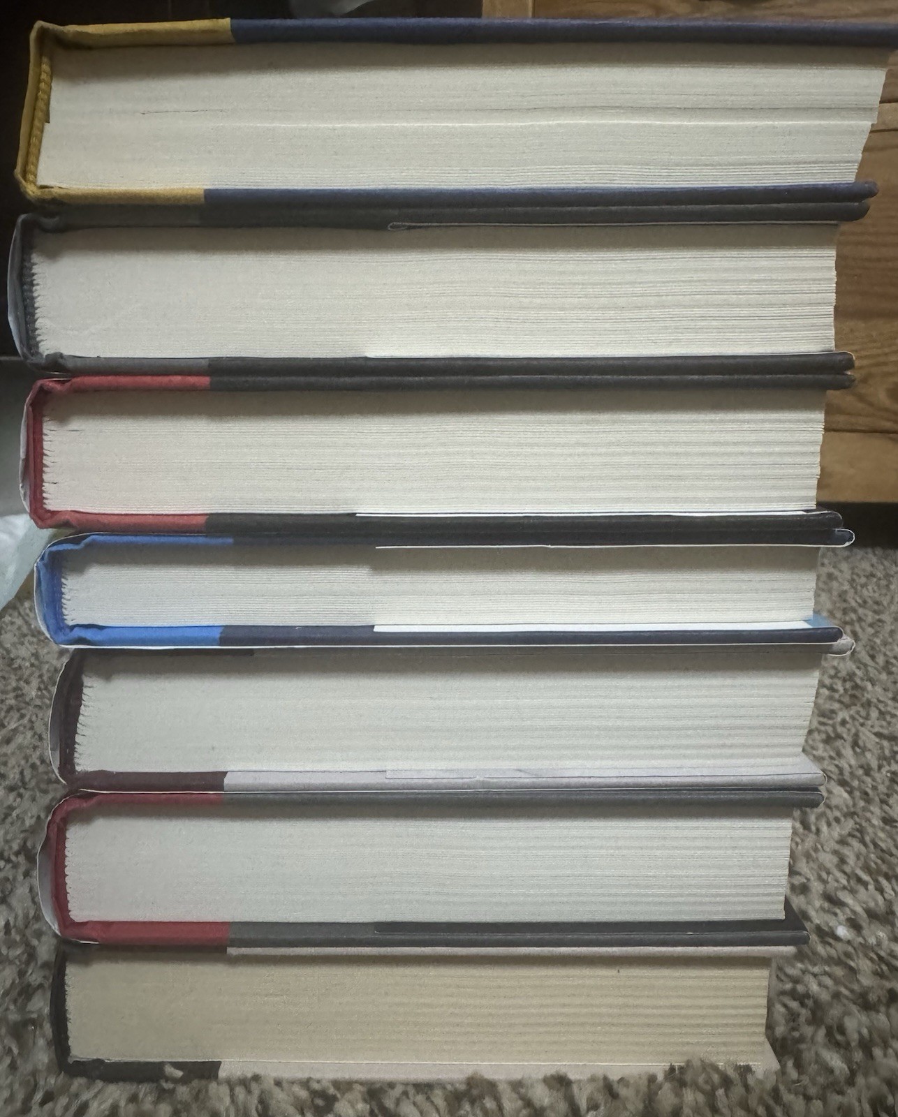 EUC! Book of the Month BOTM (7) Hardcover Novels Fiction Mixed Genres Lot