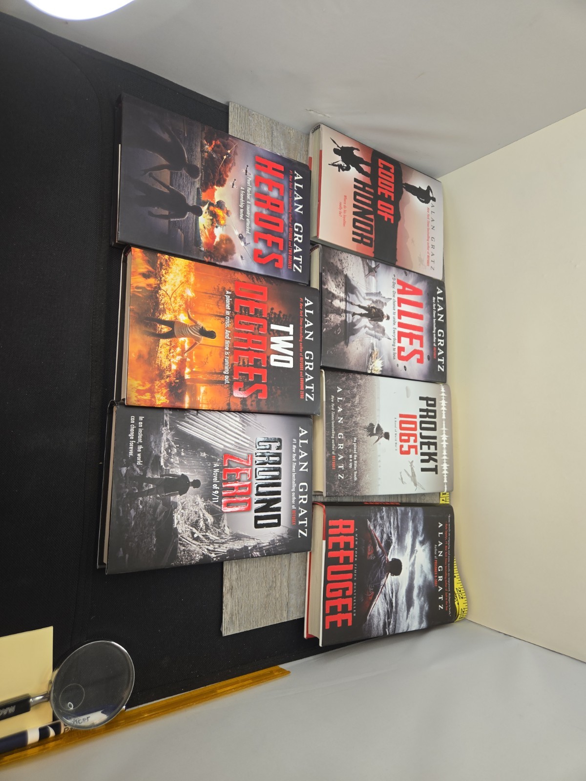 Alan Gratz Series Book lot Including new War Games Lot Of 7 Hardback