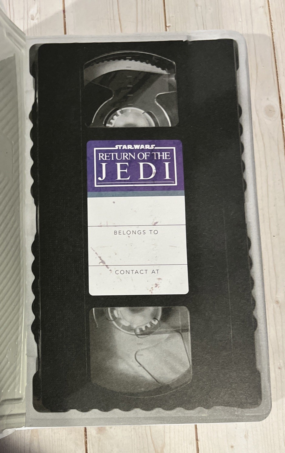 Star Wars Return Of The Jedi VHS Replica Clamshell Journal New Unused