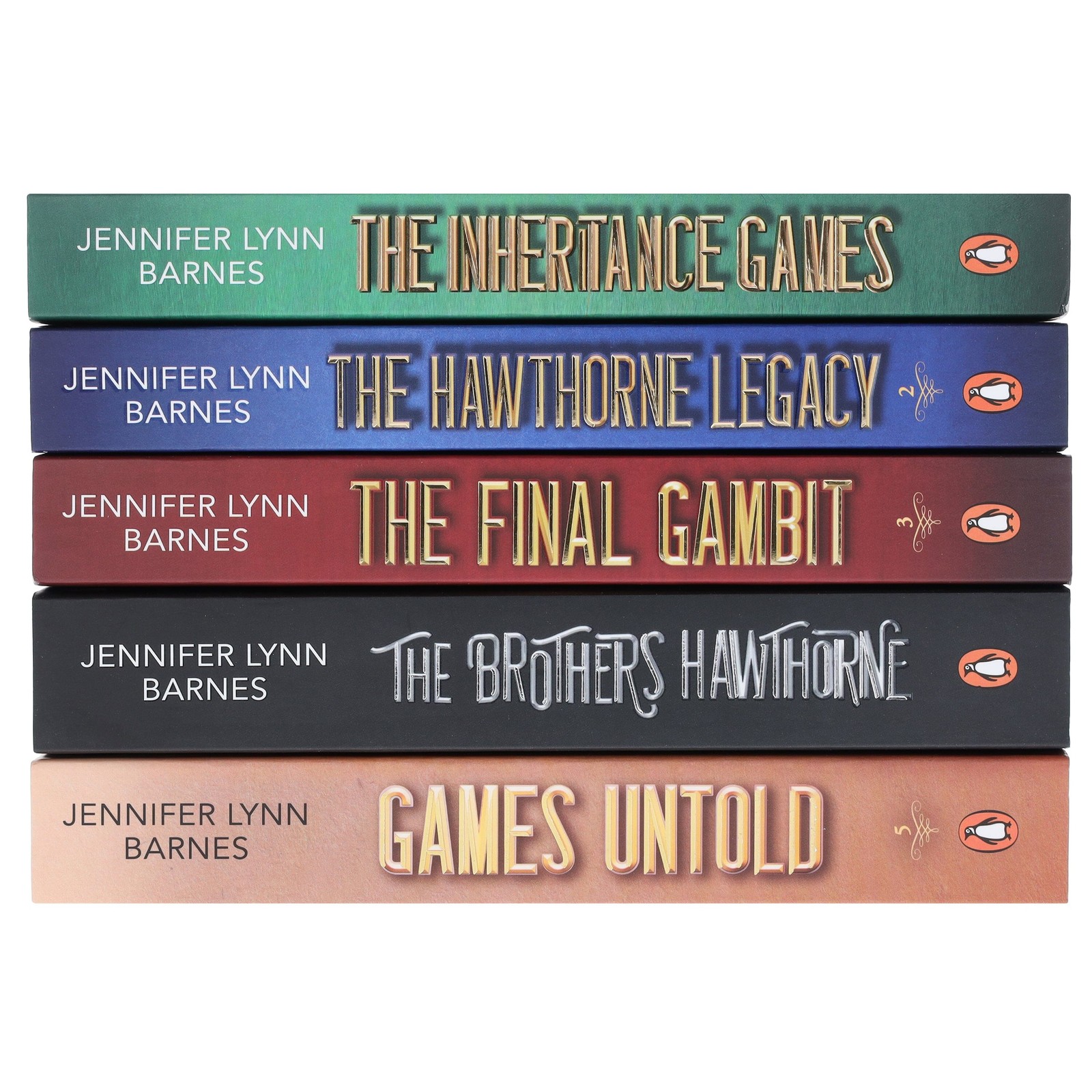 The Inheritance Games Series By Jennifer Lynn Barnes: 5 Books – Ages 12-17 – PB