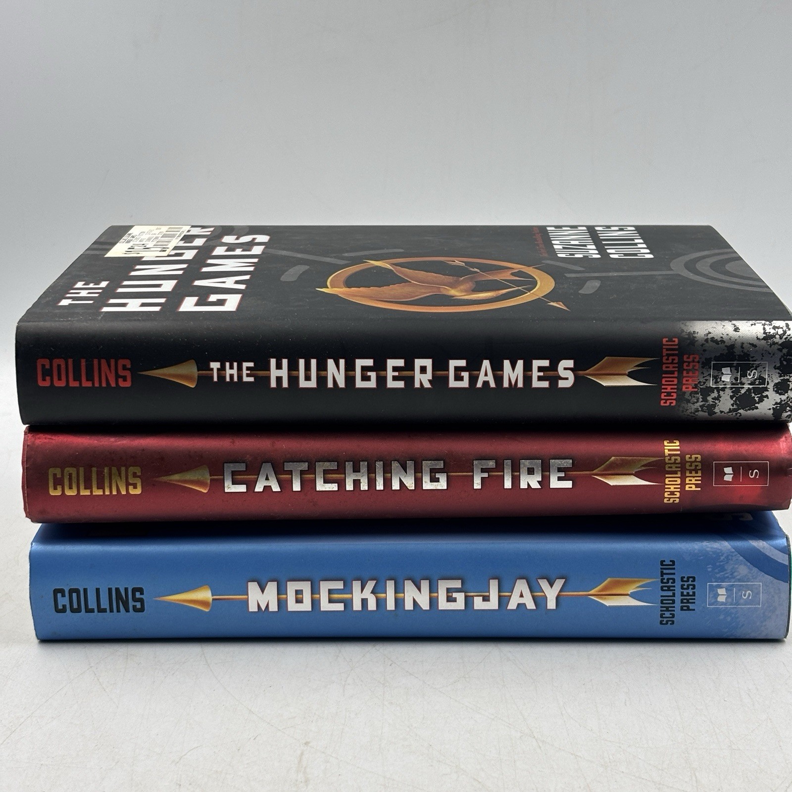 The Hunger Games Trilogy Set Lot of 3 Hardcovers 1st Editions/First Print HC/DJ