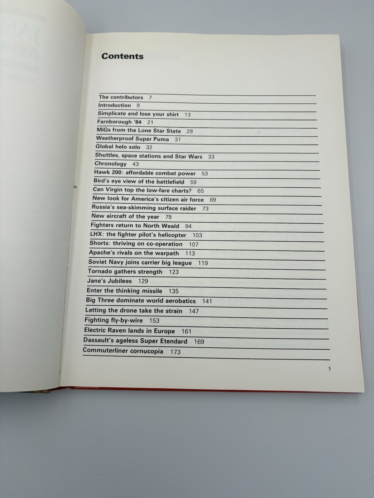 JANE’S AVIATION REVIEW edited by Michael Taylor 1985
