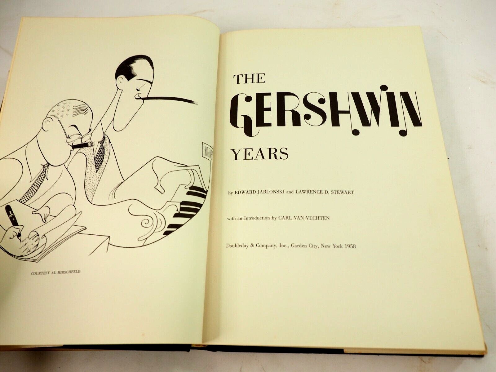 The Gershwin Years by Edward Jablonski & Lawrence Stewart HC w D/J 1st ed. 1958