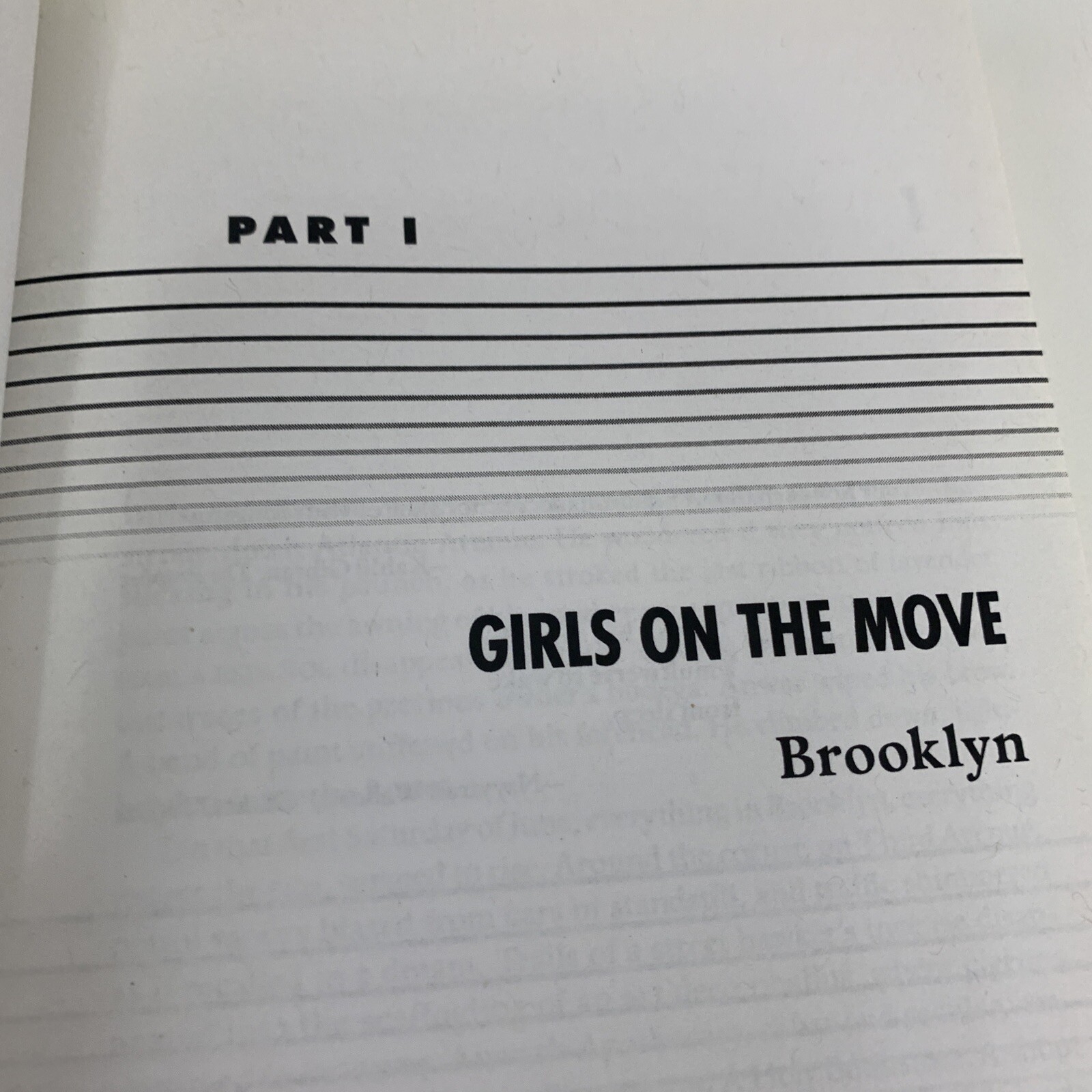 Bright Lines: A Novel Paperback Book Arc Copy Islam, Tanwi Nandini Very Good
