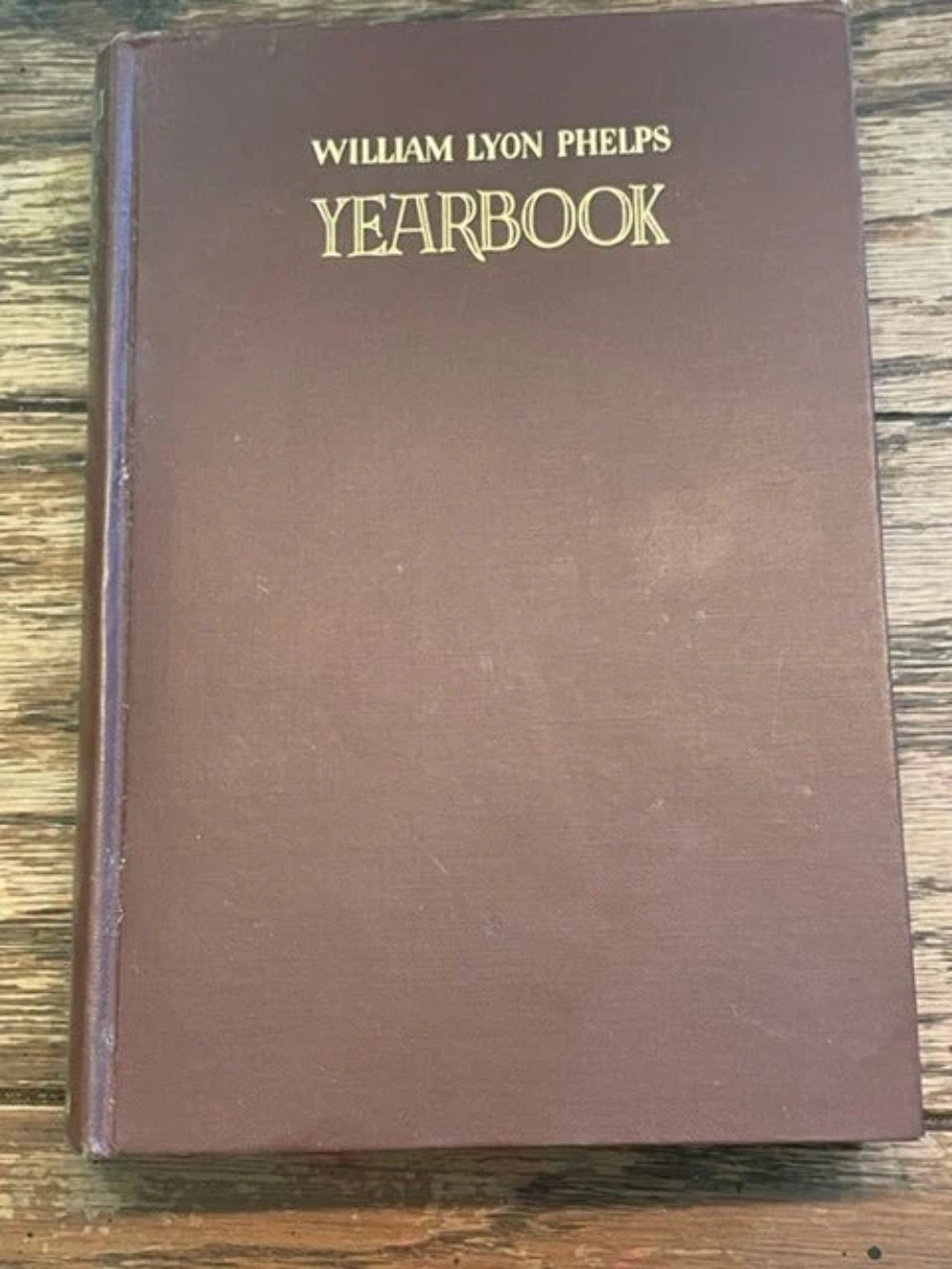 “William Lyon Phelps Yearbook” (1935)