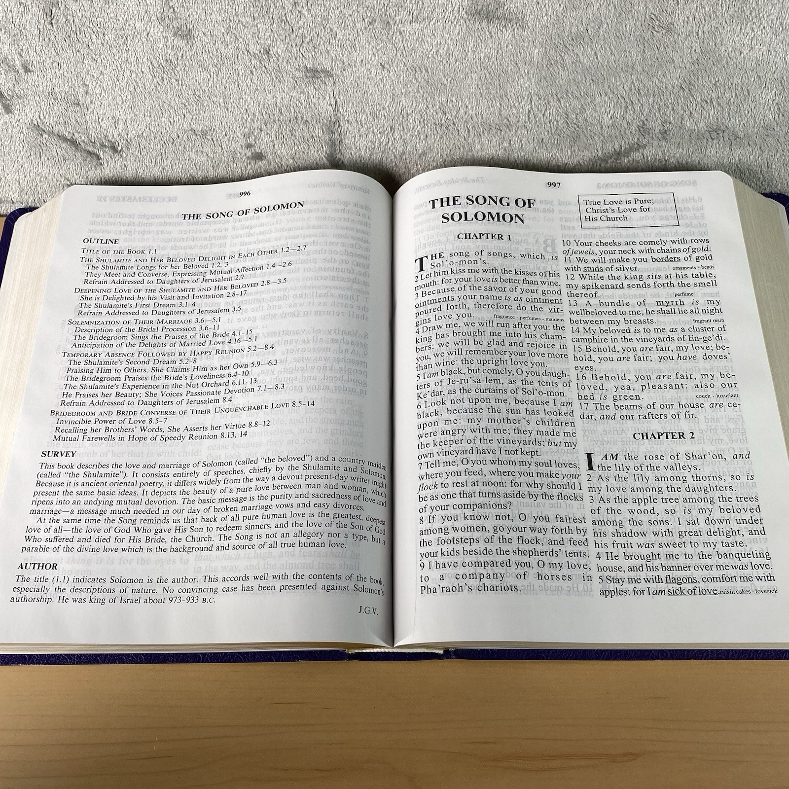 Word of God King James Bible Easy Reading Margin Edition Large Print Red Letter
