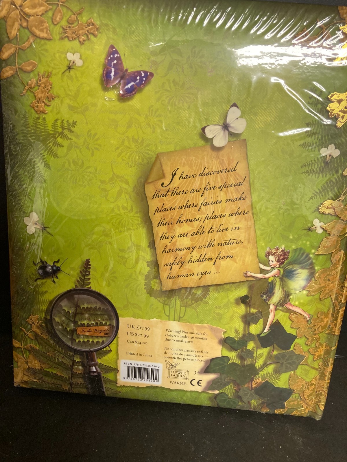 How to Find Flower Fairies, Barker, Cicely Mary, Pop Up Book SEALED!