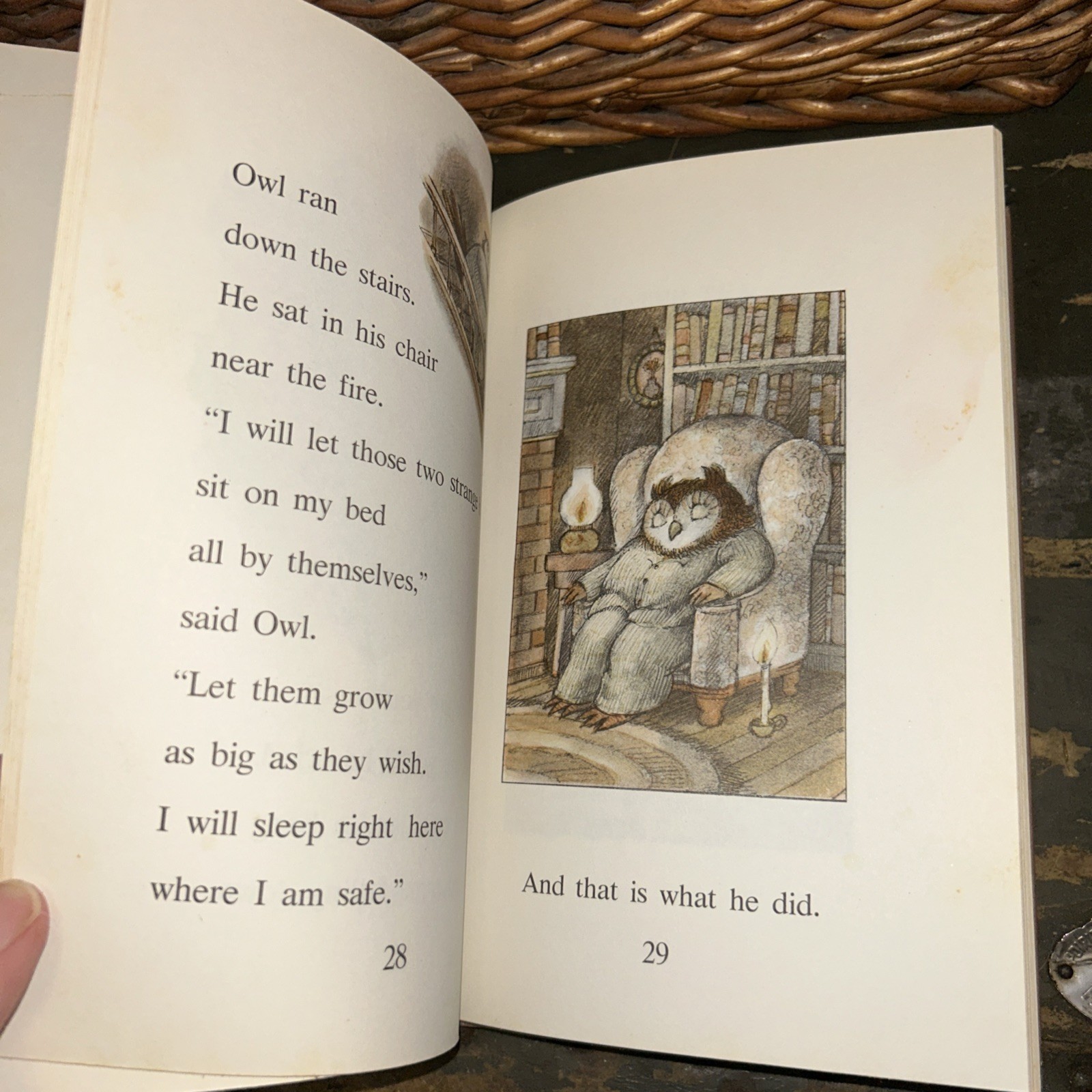 Owl at Home by Arnold Lobel 1975, Hardcover Weekly Reader Book Club Edition E2