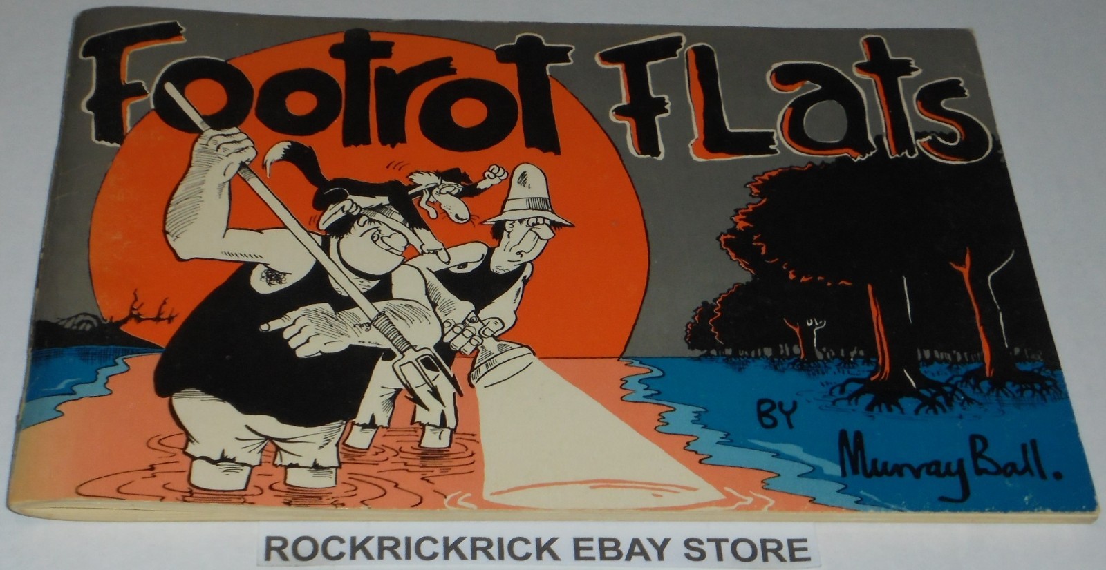 FOOTROT FLATS BOOK BY MURRAY BALL 1980 VINTAGE 26CM X 17CM