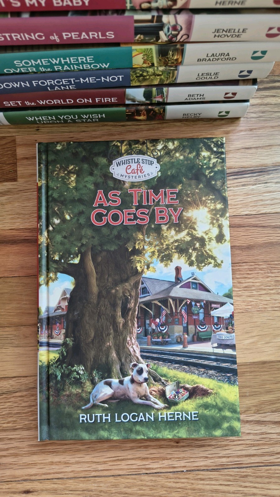 Lot of 15 Whistle Stop Cafe Mysteries Guideposts Christian Cozy Hardcover Set