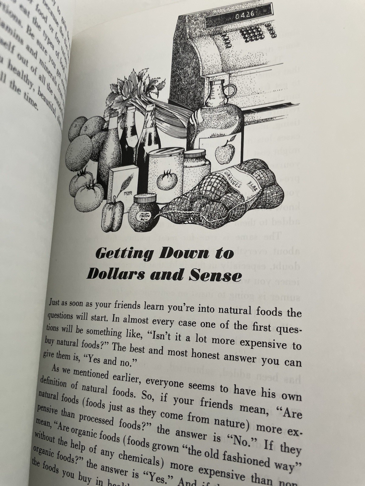 Natural Foods (A Concise Guide) by Barbara and D X Fenten- Hardcover – 1974
