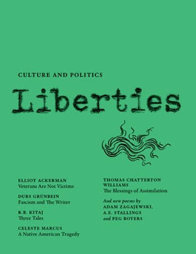 Liberties Journal of Culture and Politics: Summer 2021 by Leon Wieseltier: New