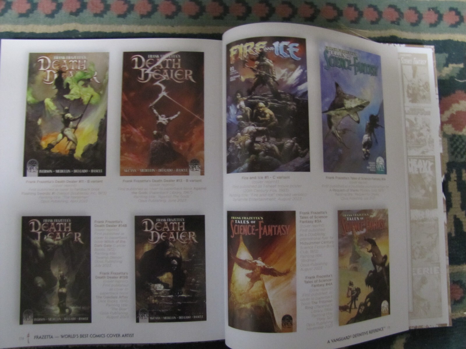 Frazetta-World’s Best Comic Cover Artist Slipcased LTD edition w/ bonus 16 pages