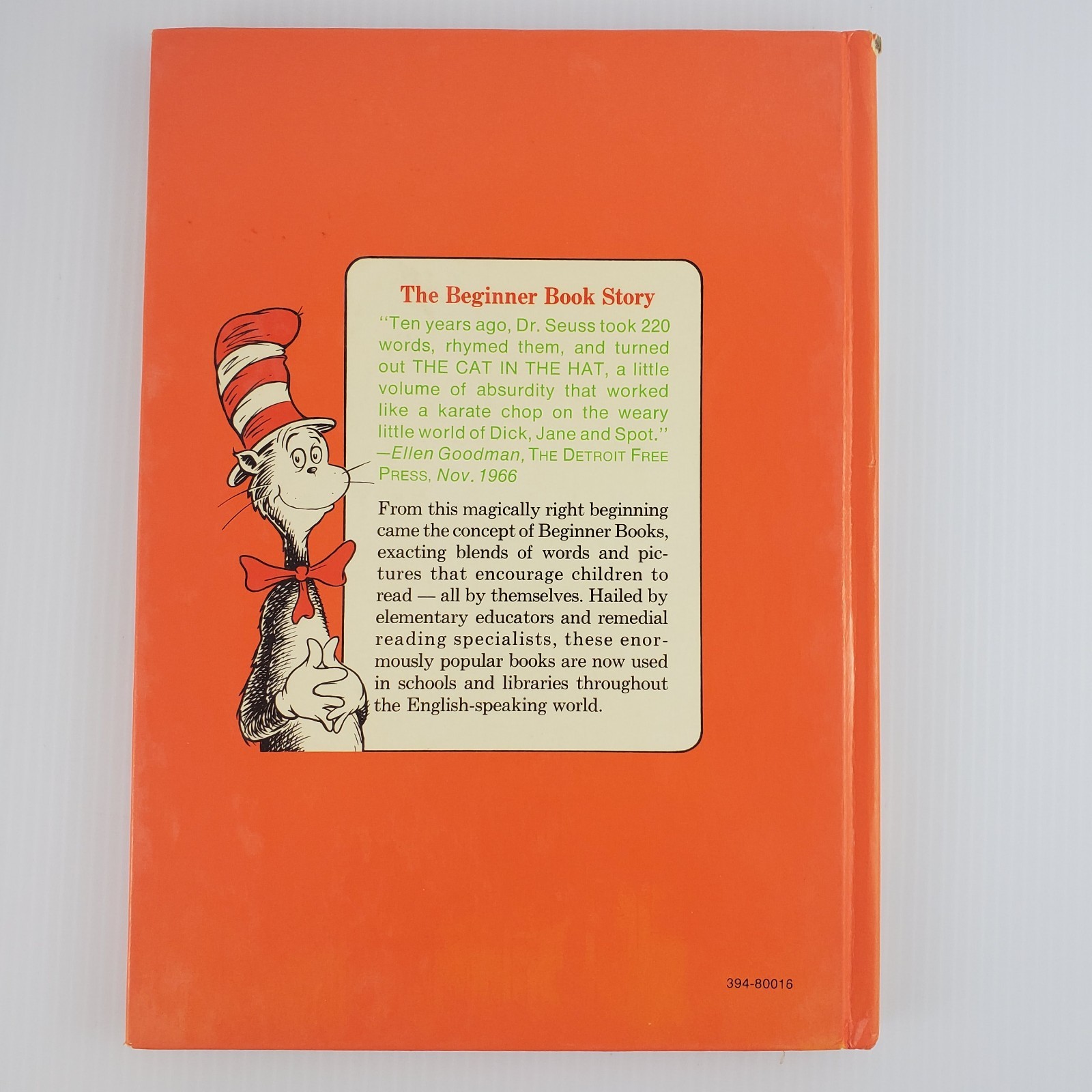 Green Eggs and Ham by Dr Seuss 1960 1st Edition Hardcover