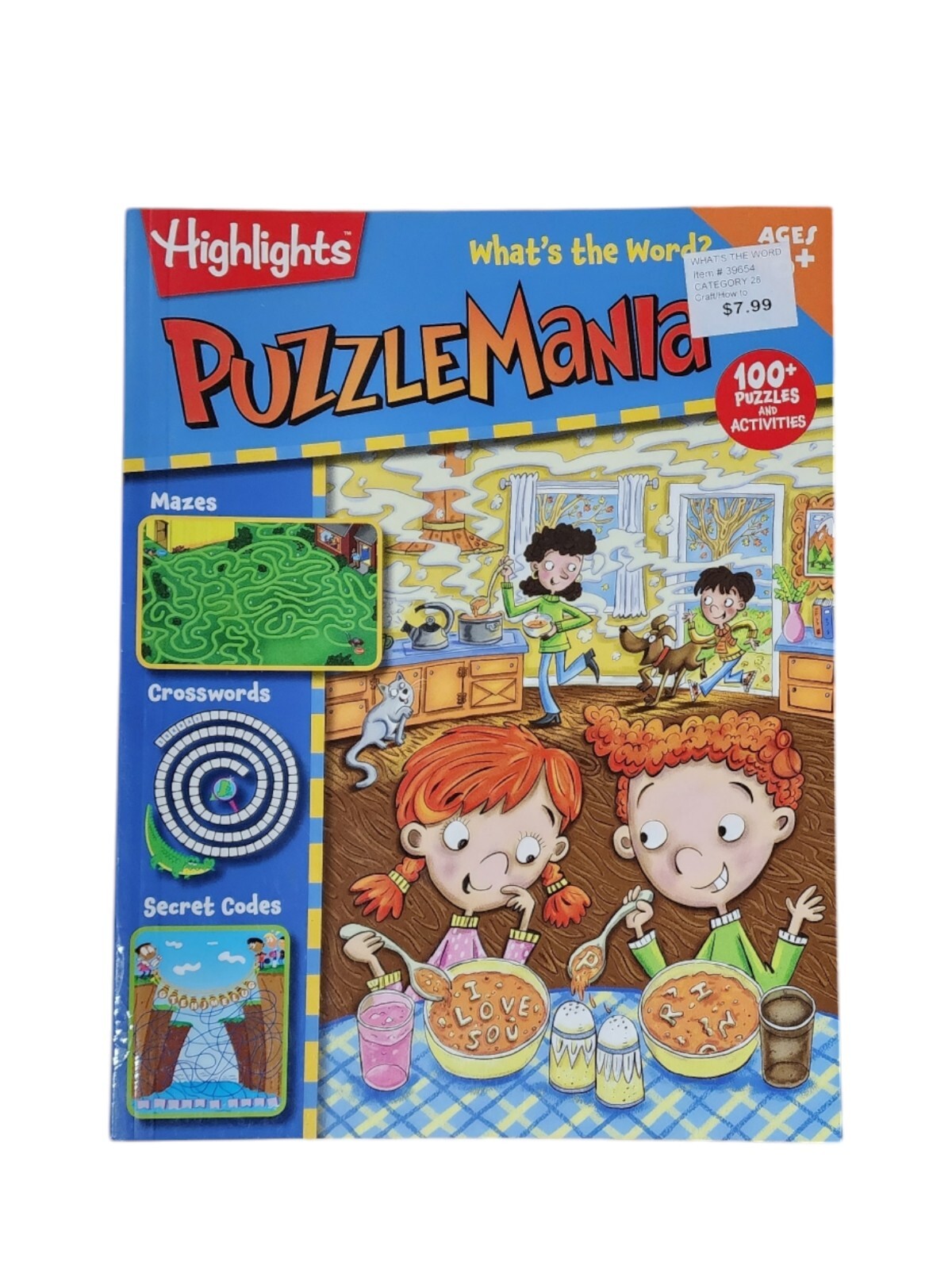 Highlights 6 Book Lot Amazing Mazes, Do You Doodle, PuzzleMania, Hidden Pictures