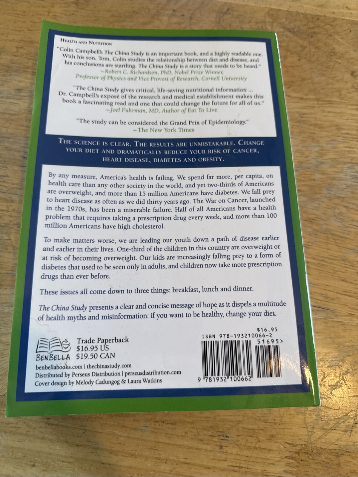 The China Study: The Most Comprehensive St… by Campbell Ph.D., T. C VGC