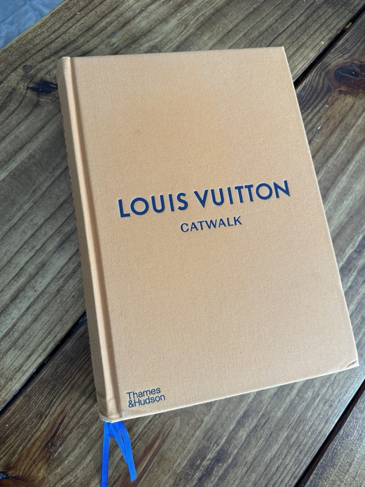 Louis Vuitton Catwalk Hardcover Book Thames & Hudson Table Decor