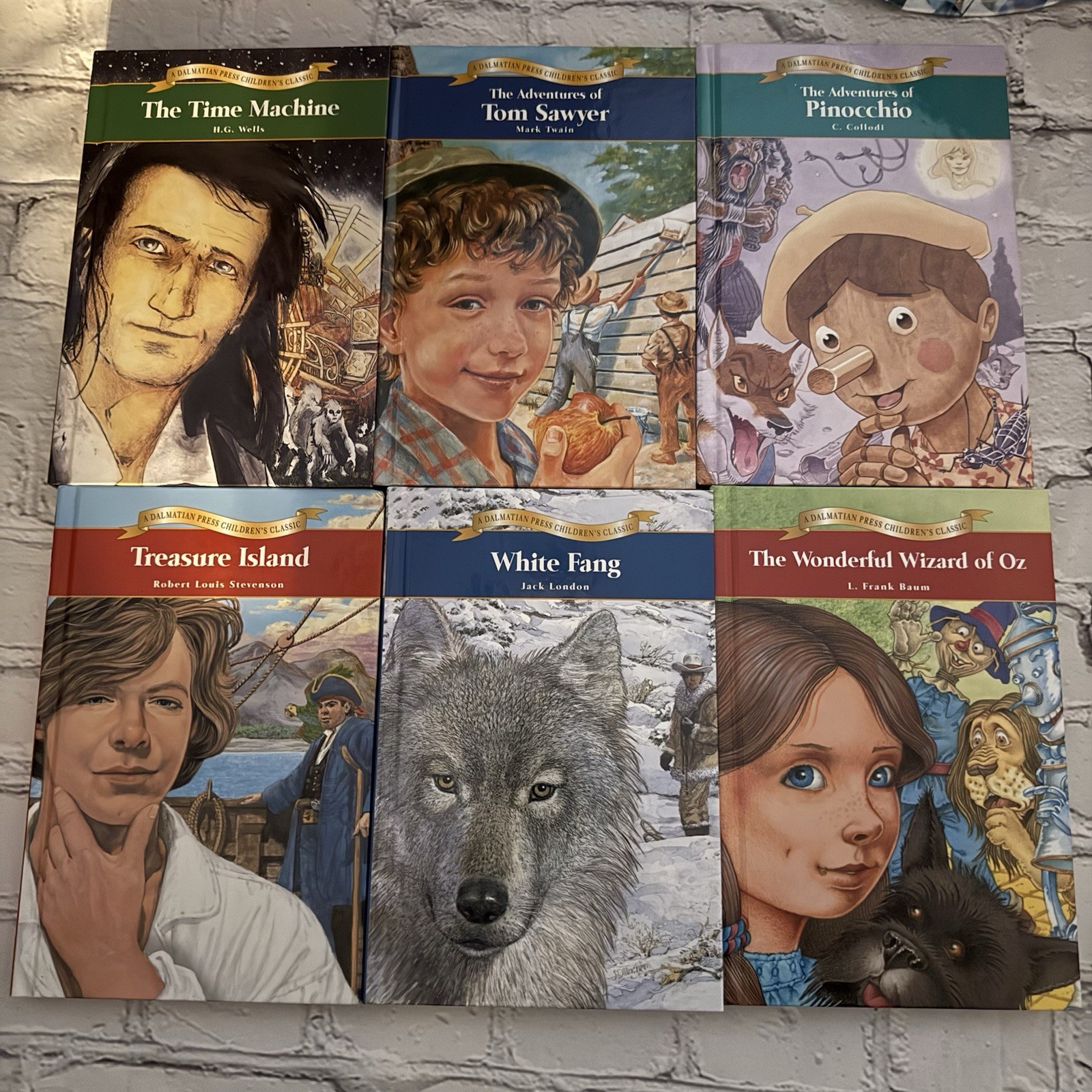 The Great Classics For Children Dalmatian Press Hard Cover 2001 Lot of 16 Books
