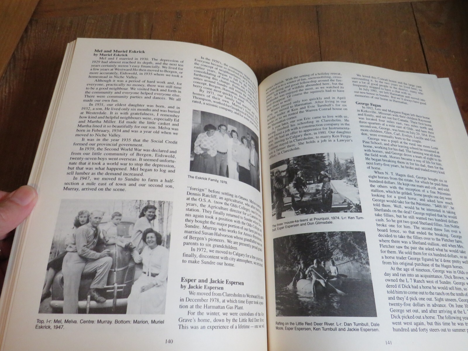 Links of Memory History Book, Harmattan Westward Ho CANADA genealogy 1983 1st ED